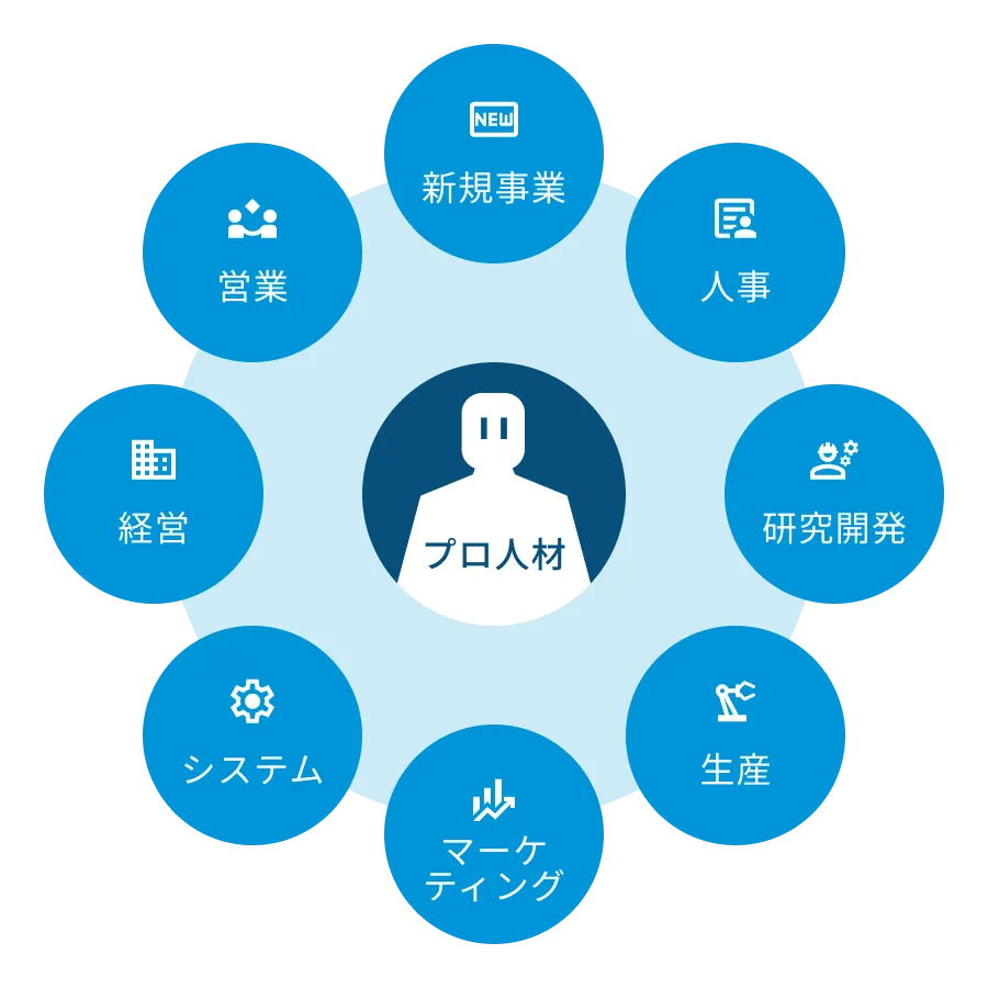 HiPro Bizが支援できる領域