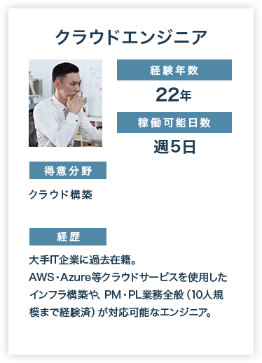 クラウドエンジニア